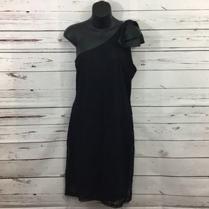 Black Lace New Years Eve Dress